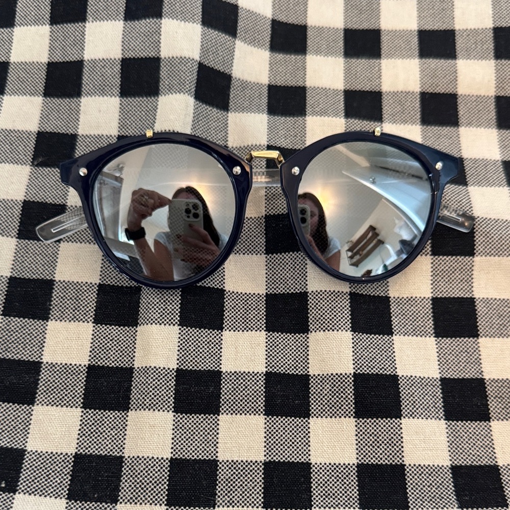 Classic Navy Sunglasses